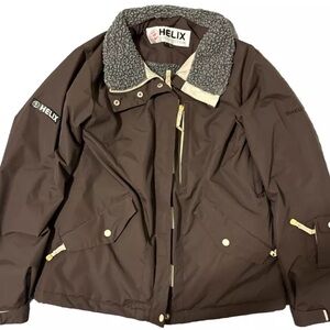 HELIX‎ Jacket Men’s Large Brown Snowboarding